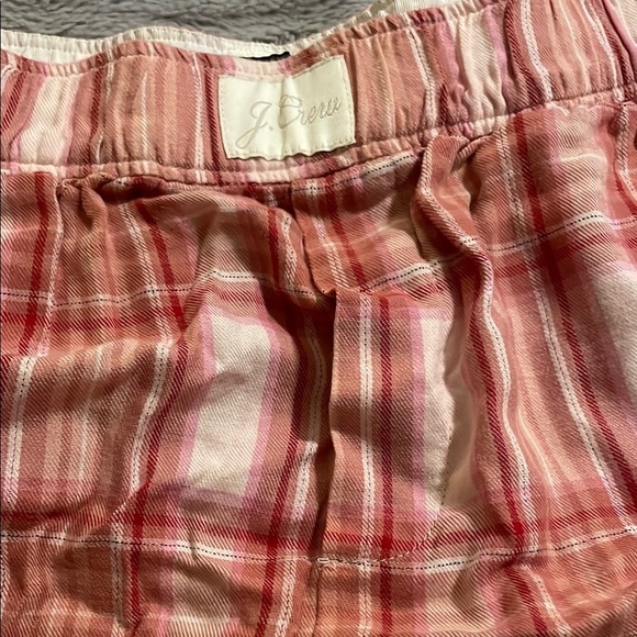 J. Crew Pink Plaid Boxer Shorts Relaxed Fit - Picture 2 of 6